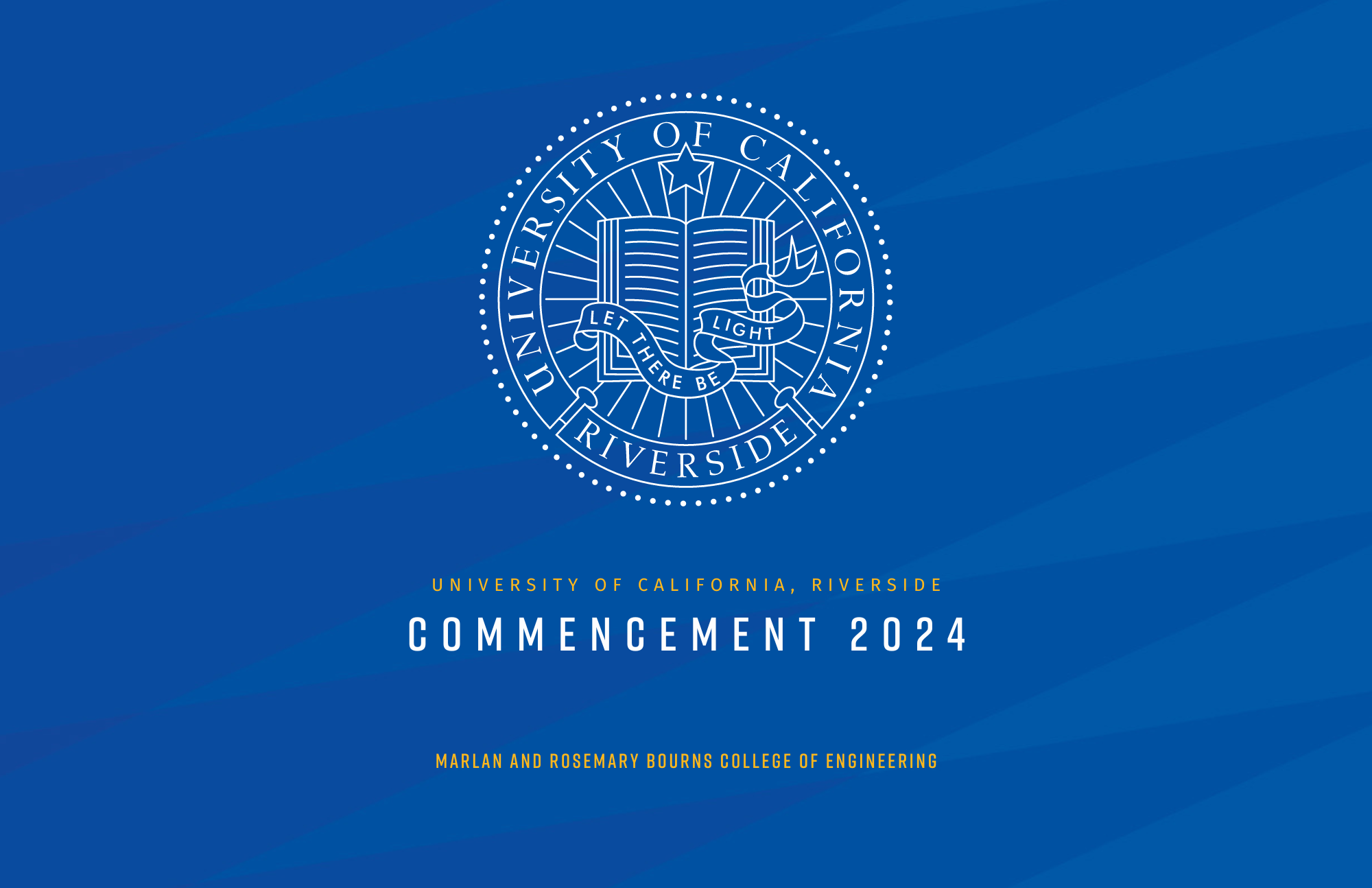 Commencement 2023 Program first page image
